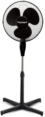 Techwood TVE-439 Standventilator, Schwarz
