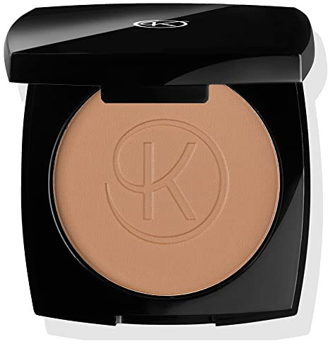 Korff Terra Compact Highlighter, ultra-feines Puder, weich und seidig, Bräunungseffekt, mit Hyaluronsäure und Vitamin E, Farbe 01, 9 g