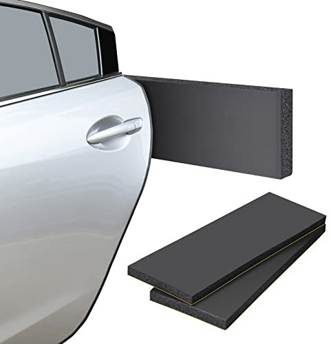 2er Set Garagen Wandschutz Selbstklebend, 42 * 15 * 2cm Autotür Wandschutz 2cm Dicker Auto Schutz Garage Türkantenschutz für Ihr Auto,Garagenwand und Parkplatz