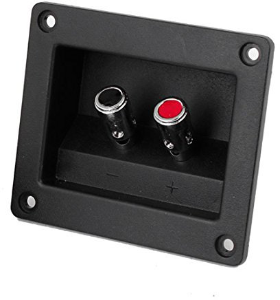 SameeHome 2 unidades caja de altavoces tipo bornes conector conector