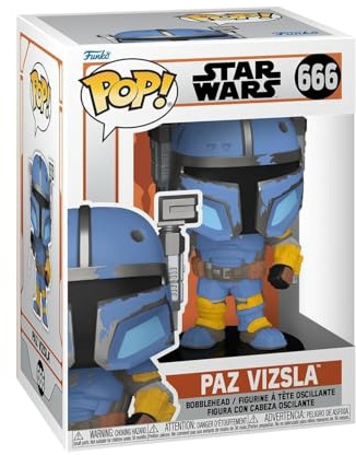 Funko POP! Vinyl: Star Wars: the Mandalorian S9 - Paz Vizsla - Collectable Vinyl Figure - Gift Idea - Official Merchandise - Toys for Kids & Adults - TV Fans - Model Figure for Collectors and Display