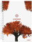 VABE UK Notizbuch, A4, Tagebuch, Notizblöcke, 100 g/m², liniert, Spiralbindung, klassisches A4-Notizbuch, 200 Seiten, 100 Blatt (eine Packung, klassisches Herbstbaum-Design, A4-Notizbuch)