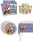 Funidelia | Kit decoración de cumpleaños Masha y el Oso para 8 personas ▶ Masha and the Bear - Decoración para fiestas de cumpleaños, fiestas de disfraces, Halloween y Carnaval - Rosa