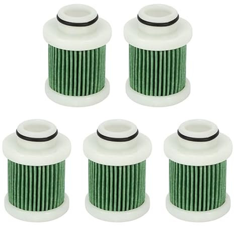 5 pezzi 6D8-WS24A-00 filtro del carburante a 4 tempi for Yamaha 40-115Hp F40A F50 T50 F60 T60-motore a benzina filtro marino fuoribordo