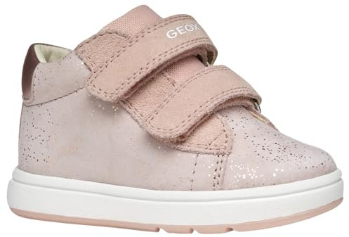 Geox B BIGLIA Girl C, Scarpe da Ginnastica Bimba 0-24, Lt Rose, 22 EU
