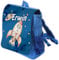 Unikatolo Kindergartenrucksack Rakete mit Name personalisiert - Kindergartentasche für Wechselsachen oder Brotdose kleiner Kita-Rucksack - Kita-Tasche - Bedruckt Weltraum
