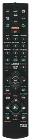 ALLIMITY RAV204 V473190EU Fernbedienung Kompatibel mit Yamaha AV Receiver RX-V496RDS RX-V498RDS RAV204V473190EU