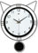 ABOOFAN 1Stk Kunstdekor-Wanduhr büroradio Wall Clock dekoäste barstößel bartwachs katzenmotiv weinkühlstab Quarzuhr Wanduhr elektrische Wanduhr dekorative Wanduhr Hölzern Black