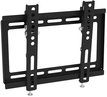 TD Systems P20X25T22 - Soporte de TV Pared inclinable de bajo Perfil Pantallas de 14 a 43 Pulgadas. VESA máximo de 200 x 200 mm