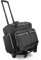 Arxus Lehrertasche Trolley mit 4 Rollen - Kunst Tragetasche für Damen mit Abnehmbarem Rollwagen, Robuste Aktentasche mit Gepolsterten Taschen für 15,6 Zoll Laptop und Lehrerbedarf, Schwarz