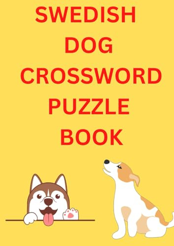 Swedish Dog Crossword Puzzle Book
