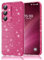 Eherui Handyhülle für Samsung Galaxy A56 5G Glitzer, Silikon TPU Anti-Fingerabdruck Hülle,Stoßfeste Schutz Case Dünn Kratzfest und Schutzhülle für Samsung A56,Rose lila