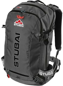 STUBAI Skitourenrucksack THIRTY 3.0 | 32 L Volumen | leicht (1,2 kg) | mit Ski-, Snowboard-, Helm-, Pickelhalterung | Sicherheitsfach, Brillenfach, Trinksystem-kompatibel | Modell 9507