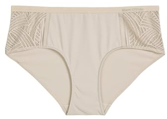 Marc O'Polo Damen Panty Timeless Lace - Chateau Gray - Größe M