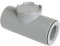 First Plast nrc32g Soupape anti-retour en pVC à scellement, gris, diamètre 32 mm