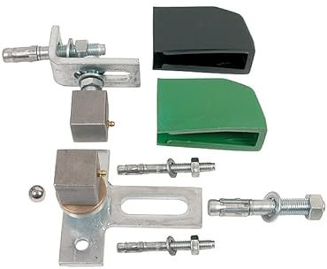 Bricometal Ensemble pivots PRO à souder/tube de 40x40 /MOD à visser