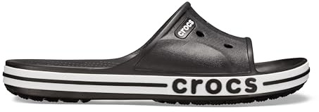 Crocs Unisex Adulto Bayaband Slide Ciabatta, Black/White, 43/44 EU