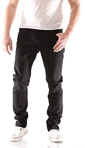 JACK & JONES Men's Jjiglenn Jjoriginal Am 816 Noos Jeans, Black, 33W / 30L