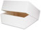 60 Tortenkartons Tortenschachteln 32x32x11cm weiß, Verpackung für Torten, Kuchen, Cupcakes Box, Torten Faltschachteln