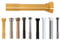 Spirella Teleskopstange Kreta | Duschvorhangstange ohne Bohren | Spannstange, durch Drehen verstellbar, sicherer Halt | als Duschstange, Kleiderstange | Gold 125-220 cm, Aluminium, Or