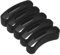 Gummi-Uhrenring, Gummi-Uhrenarmband-Anschlussschlaufe Uhrenring-Halteschlaufe Uhrenarmband-Schnallenring Schwarz 5 Stück