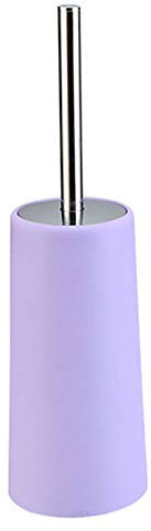 SEIWEI Toilet Brush Set, 10.5cmx37cm Toilet Bowl Brush with Holder, Rust-resistant Cleaning Brush for Bathroom Toilet (Purple)