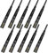 VADANIA 300mm Soft Close Drawer Runners #VK1245 5 Pairs (10 Packs), 45kg Load Capacity Full Extension Ball Bearing, Side Mount, Self Close Slides for Kitchen Cabinet, Bedstand, Office Drawers, Black