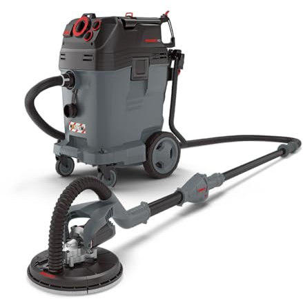 MENZER Dustfree Sistema di Levigatura a Secco Senza Polvere con LHS 225 VARIO + VCM 550 PRO