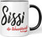 JUNIWORDS Tasse, Sissi, die Wundervolle, Schwarz (5297686)