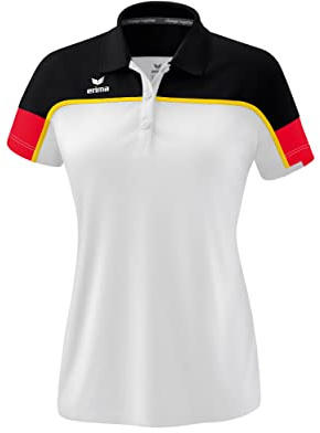 Erima Women's „Change Polo Shirt, White/Black/red, 38