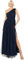Anaya with Love Damen Womens Ladies Maxi One Cold Shoulder Dress with Slit Split Sleeveless Prom Wedding Guest Bridesmaid Ball Evening Gown Kleid, Navy Blue, 36 EU