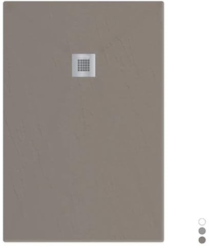 Duschtasse Modell Estasi rechteckig Beton – 90 x 130 cm