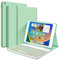 JUQITECH iPad 9th Generation Hülle mit Tastatur 10.2, Hintergrundbeleuchtung Wireless Bluetooth Magnetische Tastatur Hülle für iPad 9th 8th 7th Gen 2021 2020 2019 Stand Tablet Smart Cover,