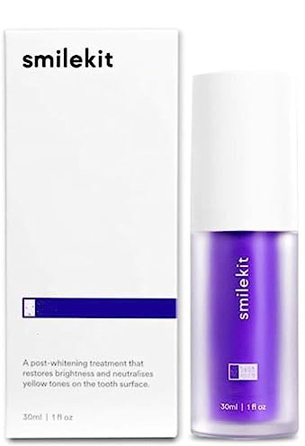 EXQST Pasta de Dientes Corrector de Color púrpura, blanqueamiento de Pasta de Dientes para protección Dental, Pasta de Dientes correctora de Color, para blanqueamiento de Dientes