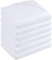 Utopia Bedding - 6er Set Spannbettlaken 180 x 200 cm - Weiß - Gebürstete Mikrofaser Spannbetttuch - 35 cm Tiefe Tasche