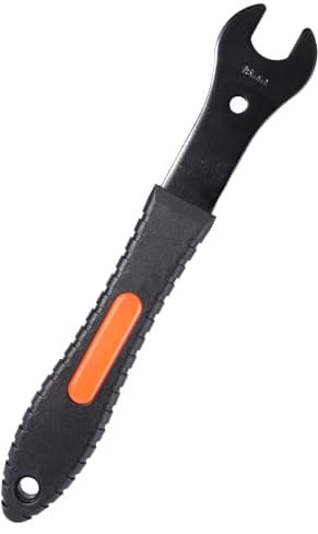 Oumers Bicycle Pedal Wrench, Long Handle Bike Spanner 15 mm Repair Removal Tool for Bike Repair Cycling Mountain Bike MTB BMX Maintenance