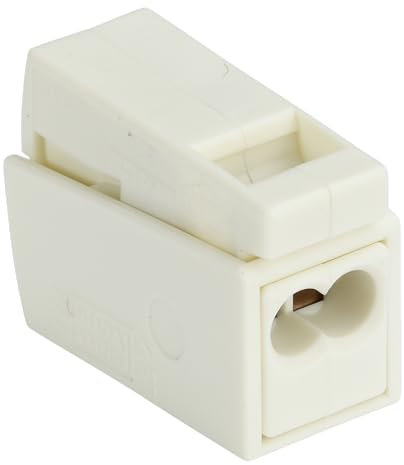 DEBFLEX - Klemmen für Leuchten – 2 Leiter – Beutel mit 3 – 704917 – Weiß