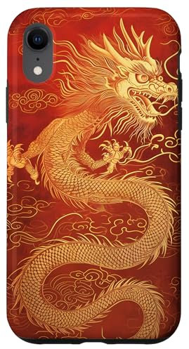 Hülle für iPhone XR Traditioneller chinesischer Drache