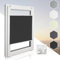 Home-Vision® Premium Doppelplissee Wabenplissee ohne Bohren mit Klemmfix (Weiß-Schwarz, B125cm x H150cm) Modern Klemmfix Blickdicht Plissee Sonnenschutz Hitzeschutz Jalousie für Fenster Thermo