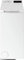 WMTG625BSIT - Lavatrice da 6 kg, Caricamento dall'alto, 1200 giri, Classe energetica B