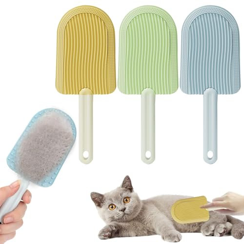 couduan 3 x Zungenbürste für Katzen