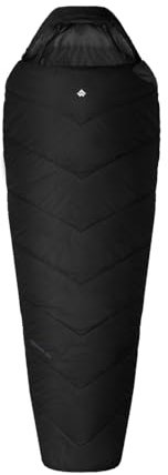 Alpinus - Schlafsack Erwachsene Fiber Pro 1300 Links, Sleeping Bag 215 x 80 cm, Schlafsack Leicht mit Zweiwege Reißverschlüsse, Mumienschlafsack mit Komprimierbare Hülle, Schlafsäcke Camping