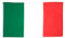 AZ FLAG - Set di 2 bandiere italiane - 90 x 60 cm - bandiera italiana 100% poliestere con occhielli metallici incorporati