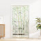 Rideau de porte anti-insectes, en bambou et pin - 100 x 200 cm - Protection anti-insectes naturelle pour fenêtres et portes - Respectueux de l'environnement et durable
