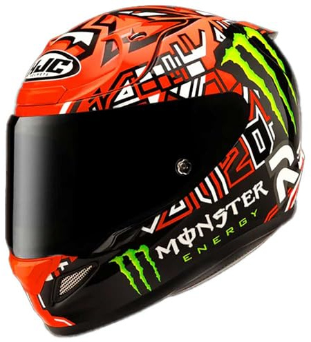 HJC, Integraler Motorradhelm RPHA 12 QUARTARARO REPLICA II Black/Red MC1, M
