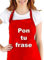 Delantal personalizado hombre mujer con tu frase –Regalo original – Regalo ideal para papá, mamá, abuelos o amantes de la cocina. Regalos personalizados