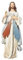 Roman römischen 47 cm H Divine Mercy Figur