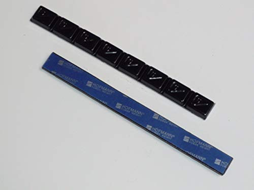 Hofmann Typ 706 Motorrad - Kleberiegel Blei 40g schwarz 20 Stück, Klebegewicht 980220-20