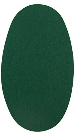 6 rodilleras color Verde Jade termoadhesivas de plancha. Coderas para proteger tu ropa y reparación de pantalones, chaquetas, jerseys, camisas. 16 x 10 cm. RP35