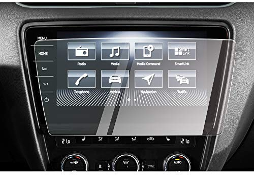 CDEFG für Skoda Octavia 3 Columbus Auto Navigation Tempered Glas Schutzfolie 9H Kratzfest Anti-Fingerprint GPS Transparent Displayschutzfolie Navi Folie (9.2 ZOLL)